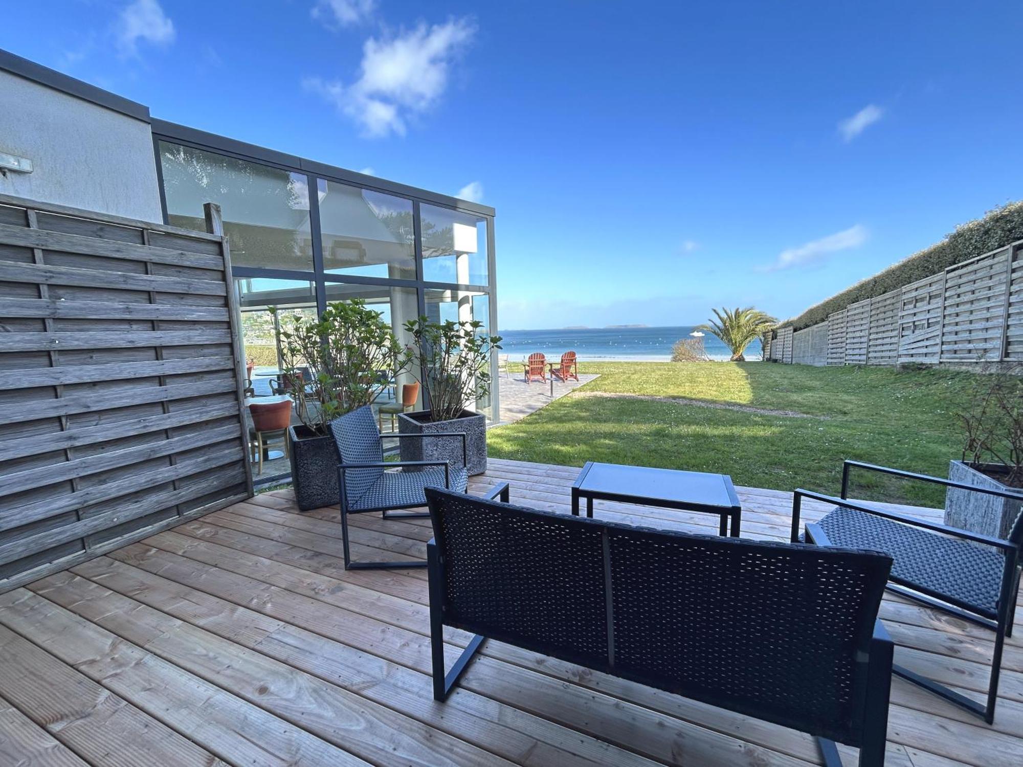 Logis Hotel Ker Mor Perros-Guirec Exterior photo